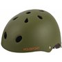 Polisport Junior Helmet Urban Radical-TAG (53/55) Casque Unisex-Adult, Vert Mat/Orange, S
