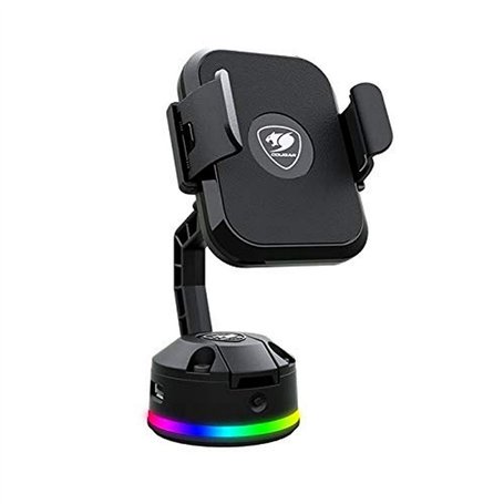 Cougar Gaming | Support DE Charge pour Smartphone | BUNKERMRGB - Éclairage RGB - 2 Ports USB - Stable - pour Charger, synchronis