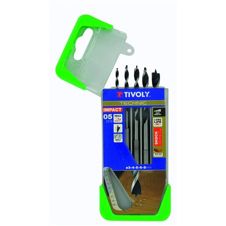 Tivoly 10803770002 Coffret 5pcs Forets Bois Shock Series
