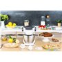 Moulinex Wizzo Robot Pâtissier, Bol Inox 4L, Kit Patisserie, Fouet Flex Breveté, Puissance 1000 W, Gâteaux, Quiches, Pizzas QA31