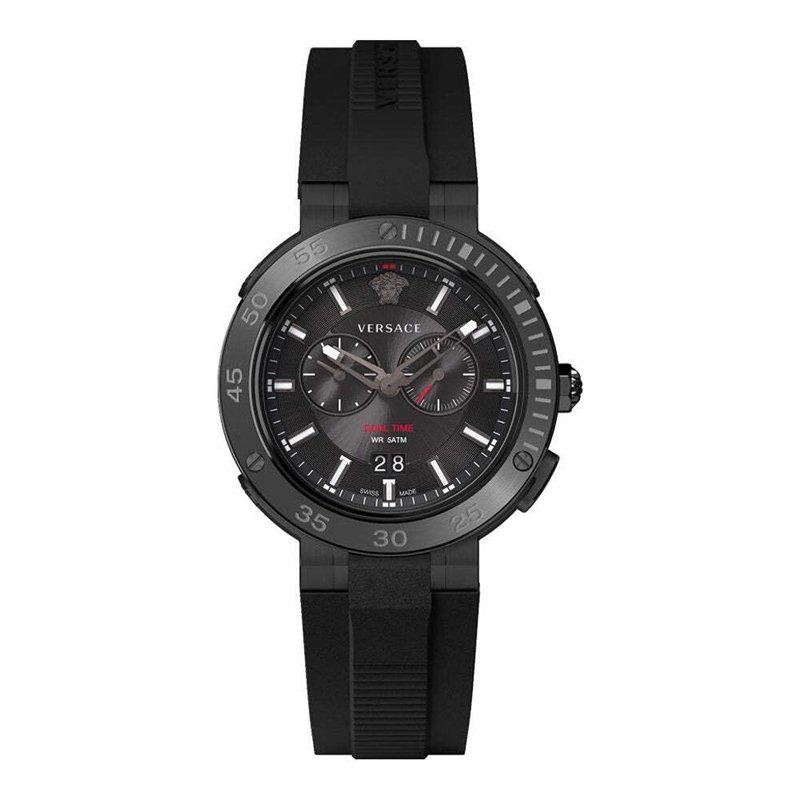 Image secondaire de Versace Hommes Analogique Quartz Montre avec Bracelet en Silicone VECN00219