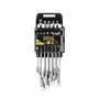 STANLEY Fmmt82849-0 Clés Mixtes À Cliquet Réversible Gamme FATMAX -Forgées Acier Chromé - Résistant - Fourche Anti-Slip Orientée
