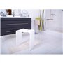 RIDDER Tabouret Assistant A211101 en Hauteur Confortable Blanc Tendance, Acrylique