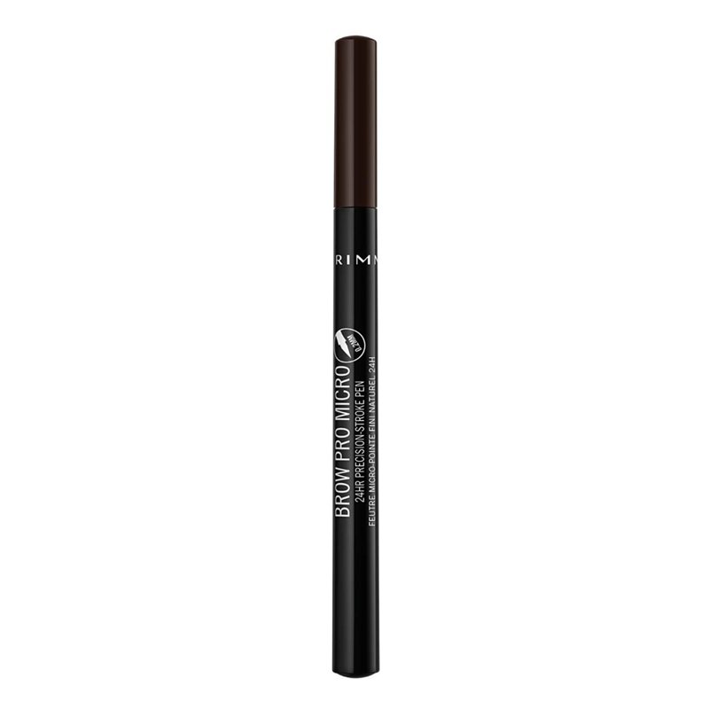 Image secondaire de Rimmel feutre micro pointe fini naturel 24H dark brown 1ml