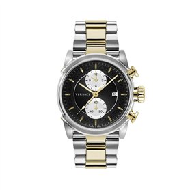 Versace VEV400519 Sporty Herrenuhr Chronograph, VEV400519, Black, VEV400519