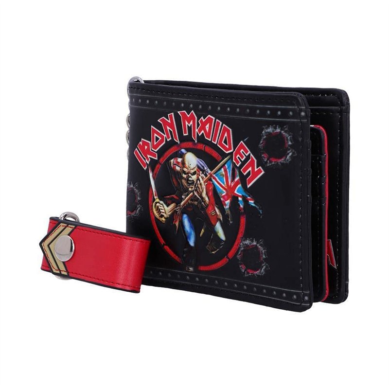 Image secondaire de Nemesis Now Portefeuille sous Licence Officielle Iron Maiden Eddie Trooper en PU, Noir, 11 cm