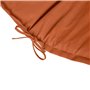 Hespéride - Coussin de Transat en Polyester - Terracotta - 190 x 60 x 4 cm - Coussin déhoussable