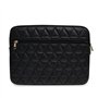 CG MOBILE Guess Housse d'ordinateur matelassée Housse d'ordinateur Housse d'ordinateur 13", Noire GUCS13QLBK