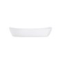 Luminarc - Plat rectangulaire Blanc Smart Cuisine Carine 250°C - Plat à Four en Verre Innovant - Léger et Extra-Résistant - Nett