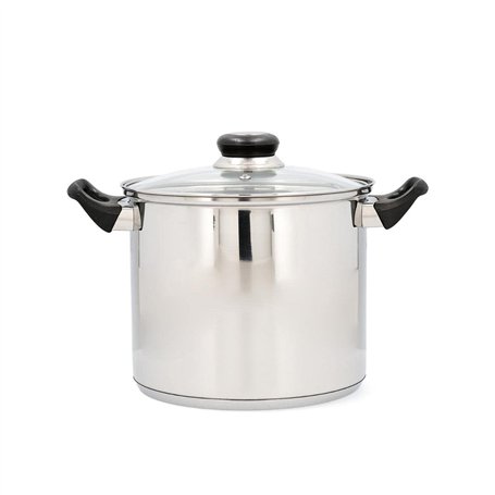 HABITAT QD Casserole en acier inoxydable 20 x 17 cm