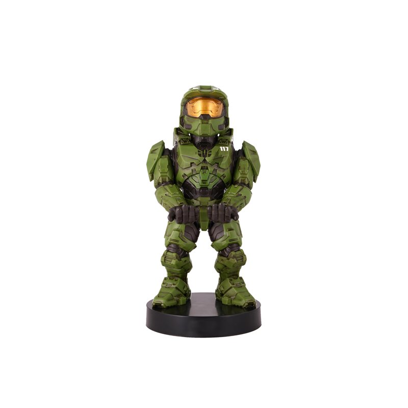Cableguys Figurine Gaming Halo Infinite Master Chief Spartan John-117 - Accessoire support manette ou smartphone - Câble USB - 2