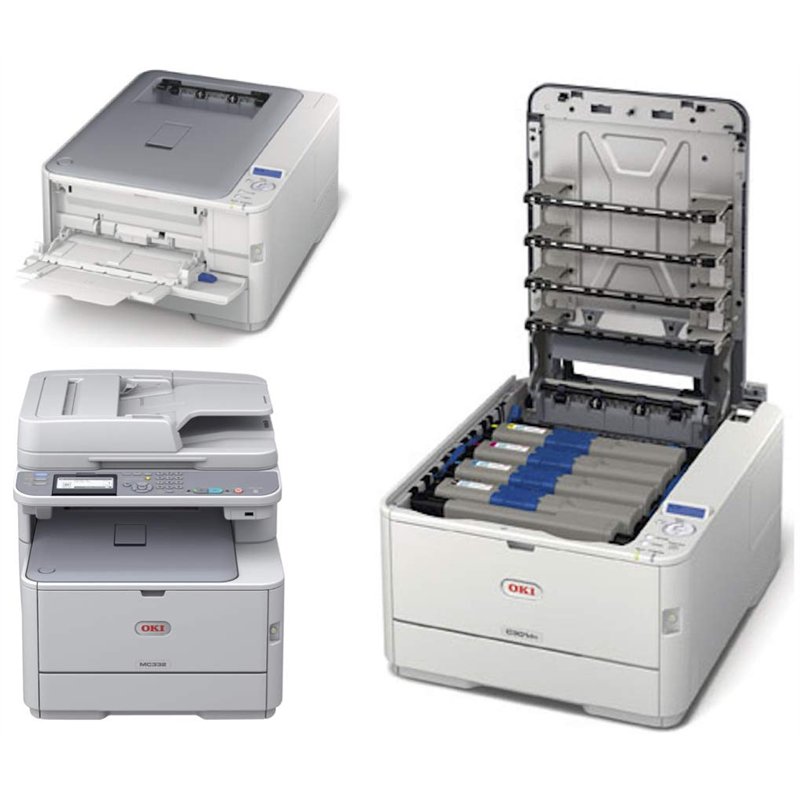 Image secondaire de Toner OKI C301dn C321dn MC332dn MC342dn MC342dnw - Jaune - 1500 pages - Code OKI 44973533 - EAN 5031713055730 - Régénéré Made in