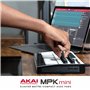 Akai Professional MPK Mini MK3 - Clavier MIDI USB Portable avec 25 Touches, 8 Pads de Batterie, Logiciels et Native Instruments 