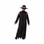 Atosa-65863 Nourrisson Déguisement Curé Ensanglanté, Homme, 65863, Noir, 10-12 Ans