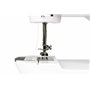 Jocca Machine a Coudre Portable avec Kit de 48 Accessoires Double Point 18 x 20 x 13 cm Blanc