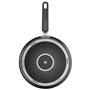Tefal Day By Day On Poêle à crêpe 25 cm, Non induction, Revêtement antiadhésif, Fonction Thermo-Signal, Fabriqué en France B5641