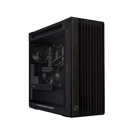 ASUS ProArt PA602 Wood Edition Paneau en Verre trempé – Boîtier PC E-ATX (Support de radiateur de 420 mm, Un Ventilateur système
