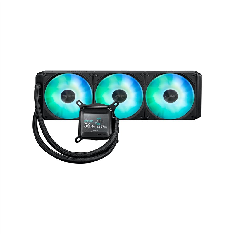 ASUS Prime LC ARGB LCD All-in-One Liquid CPU Refroidissement à Eau (écran LCD 2,3