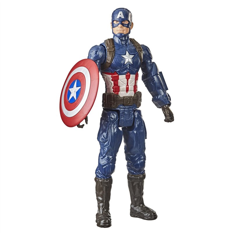 Marvel Hasbro F1342 Titan Hero Series, Multicolore, Figurine à Collectionner Captain America de 30 cm, Jouet pour Enfants à part