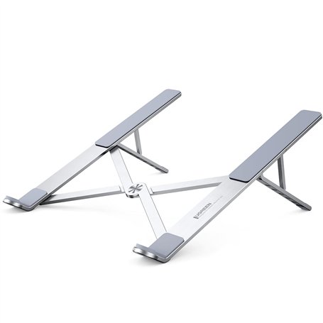 UGREEN Support Ordinateur Portable Aluminium Ventilé 8 à 17,3 Pouces Laptop Stand Réglable en Hauteur sur 5 Niveaux Porte Pliabl