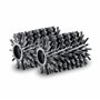 Kärcher Lot de 2 rouleaux de brosse pour PCL 4 - Nettoyage des surfaces en bois et des revêtements en WPC en extérieur (terrasse