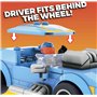 Mega Construx Hot Wheels Coffret Twinduction Voiture et Transporteur à Construire, Jeu de Briques de Construction, 355 pièces, p