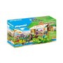 Playmobil 70519 Café du Poney Club - Country - avec Trois Personnages, Un Lieu pour Boire et Manger, Un Poney et Un Poulain - Un
