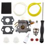 MCHNIC Kit de carburateur pour Ryobi RBC30SET RLT30CET RHT2660DA RLT26CDS RBC26SES Remplace Zama C1U-H60 308054003 985624001 ave