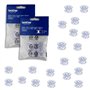 Lot de 20 bobines pour machines à coudre Brother XL, SP, Innovis, Série A et bien d'autres (20,4 x 11,5 mm)