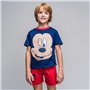 CERDÁ LIFE'S LITTLE MOMENTS Pijama Verano de Mickey Mouse de Color Azul-Licencia Oficial Disney Pyjama Bleu-Licence Officielle,