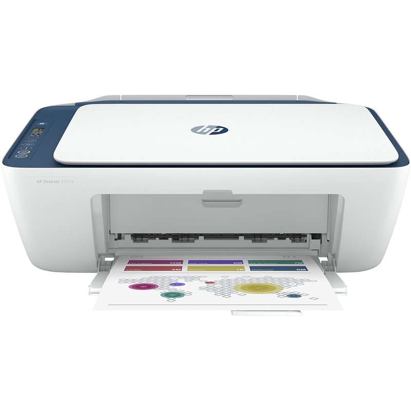 HP STAMPANTE MULTIFUNZIONE DESKJET 2721E WI-FI 1200X1200 DPI A4 20PPM