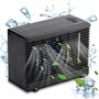Portable Climatiseur Refroidisseur avec Vitesses Réglables 12V, Climatiseur de Voiture Mini Universel Personnel Voiture Ventilat