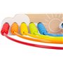 Small Foot Cercle de motricité Arc-en-Ciel, avec 50 Perles en Bois colorées, 12 Mois et Plus, réf. 11965