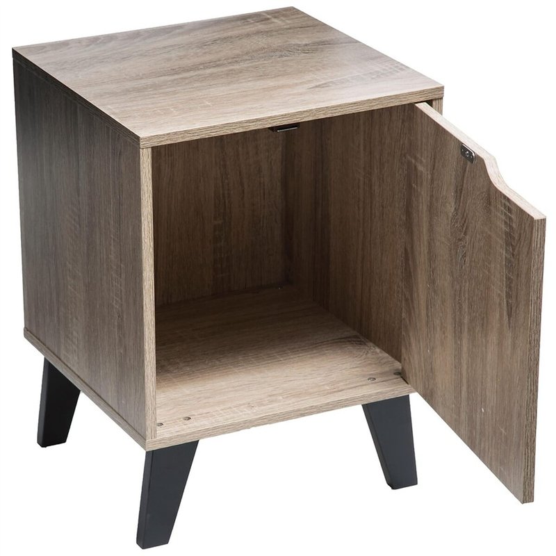 Image secondaire de chevet mix naturel ceda, beige