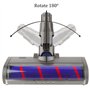 Tête de Nettoyage à Rouleau Souple de Remplacement pour Dyson V6, DC58, DC59, DC61, DC62, DC74 Aspirateurs, Accessoire de Brosse