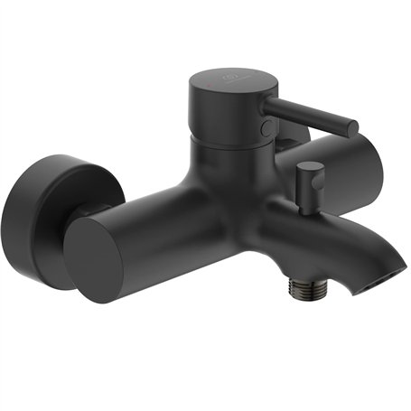 Ideal Standard Ceraline Mitigeur Baignoire et Douche Mural Noir Mat Economie d’eau BC199XG
