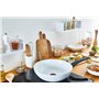 Tefal C41719 Ceramic Control Poêle wok 28 cm | Joint céramique sûr | Indicateur de température de signal thermique | Nettoyage f