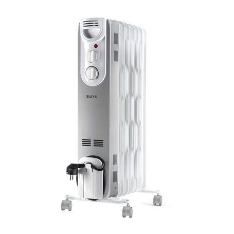 Supra ORSO 1500 - Radiateur à huile 1500W, 3 puissances, jusqu'à 15m2, poignée de transport, anti-basculement, thermostat mécani