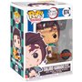 Funko Pop! Animation: Demon Slayer - Tanjiro Kamado with Ch - Brille dans Le Noir- Figurine en Vinyle à Collectionner - Idée de 