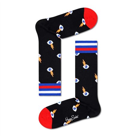 Happy Socks Chaussettes I See You Thin Crew Taille 36-40, Multicolore, Mixte