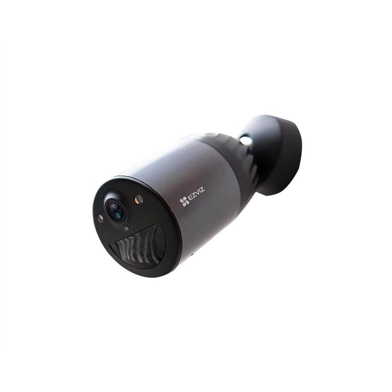 EZVIZ Camera WiFi Extérieure BC1C 2K Plus sur Batterie 10 400mAH IP66 4MP Vision nocture Couleur, Protection Sirene et Flash, eM