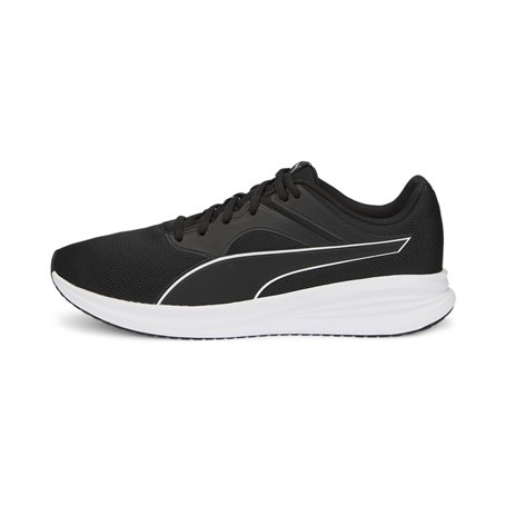 PUMA Transport, Chaussure de Course Mixte, Puma Black-Puma White, 45 EU