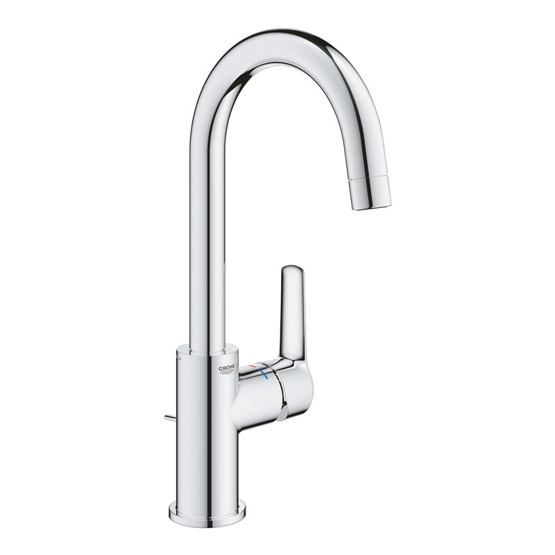 GROHE QUICKFIX Start Mitigeur monocommande lavabo de salle de bains, Mitigeur monocommand avec tirette de vidage, mousseur écono
