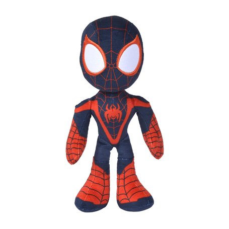 Disney - Spiderman Miles Morales 25 cm, Personnage de la série Marvel Spidey et Ses Amis surprenants, avec des Yeux Qui Brillent