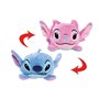 Disney - Lilo & Stitch, Stitch & Angel, réversible, 8cm, Peluche, à partir de 0 Mois