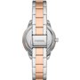 Fossil Montre pour femmes Stella, mouvement automatique, boîtier de 34 mm en acier inoxydable recyclé (au moins 50 %) avec brace