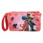 MIRACULOUS Ladybug Sac Pochette +/- 19 CM pour Enfant