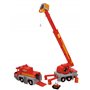 Simba 109252517 - Sam Le Pompier - Grue Jouet (50 cm) - Véhicule de Sauvetage 2 en 1 (Voiture et Grue) pour Enfants à partir de