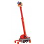 Simba 109252517 - Sam Le Pompier - Grue Jouet (50 cm) - Véhicule de Sauvetage 2 en 1 (Voiture et Grue) pour Enfants à partir de