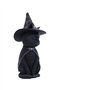 Nemesis Now Cult Cuties Purrah Figurine de Chat sorcière en résine Noir 30 cm